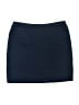 Croft & Barrow Solid Blue Casual Skirt Size 8 - photo 2