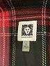 Anne Klein Plaid Red Blazer Size 6 - photo 6