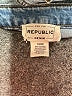 For The Republic Solid Blue Jeans Size 10 - photo 7