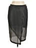 Attention Stripes Black Gray Formal Skirt Size M - photo 1