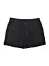 FRAME 100% Linen Solid Black Shorts Size XS - photo 1
