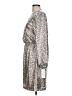 Julia Jordan 100% Polyester Metallic Silver Cocktail Dress Size 10 - photo 5