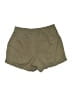 Gap Solid Green Khaki Shorts Size L - photo 2