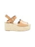 Antonio Melani 100% Leather Tan Wedges Size 8 - photo 1