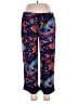 Natori 100% Polyester Paisley Blue Casual Pants Size XL - photo 1