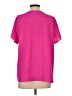 Cotton Bleu 100% Polyester Pink Short Sleeve Blouse Size S - photo 2