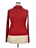 MM. LaFleur Red Long Sleeve Turtleneck Size XXL - photo 1