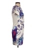 TOBI 100% Polyester Graphic Ivory Casual Dress Size S - photo 4
