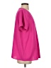 Cotton Bleu 100% Polyester Pink Short Sleeve Blouse Size S - photo 4