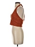 White Fox 100% Polyester Orange Sleeveless Top Size XS - photo 5