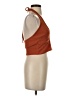 White Fox 100% Polyester Orange Sleeveless Top Size XS - photo 4