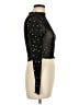 Unbranded Black Long Sleeve Blouse Size L - photo 4