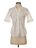 Talbots Ivory Short Sleeve Blouse Size 2 Petite - photo 1
