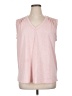Nine Britton Pink Sleeveless T-Shirt Size 1X - photo 1