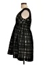 Zara Basic Plaid Black Cocktail Dress Size L - photo 5