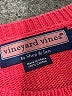 Vineyard Vines 100% Cotton Pink Pullover Sweater Size 8-10 - photo 3
