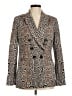 CAbi Animal Print Brown Blazer Size 8 - photo 1