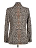 CAbi Animal Print Brown Blazer Size 8 - photo 2