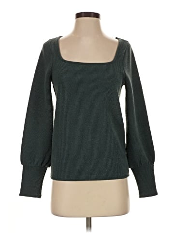 Madewell Ottoman Rib Square-Neck Top (view 1)