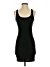 Hinge Solid Black Casual Dress Size S - photo 1