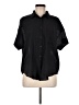Rag & Bone Black Short Sleeve Blouse Size M - photo 1