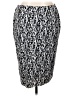 Vince Camuto Print Silver Formal Skirt Size 1X - photo 1