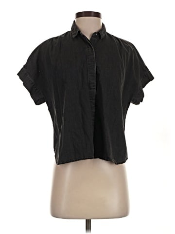 Madewell Denim Hilltop Shirt in Lunar Wash (view 1)