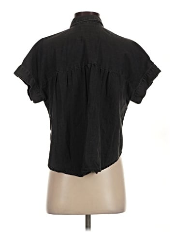 Madewell Denim Hilltop Shirt in Lunar Wash (view 2)