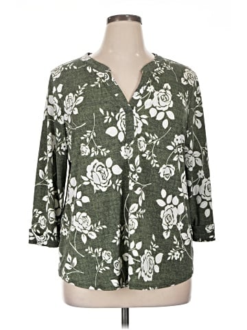 Papermoon 3/4 Sleeve Blouse (view 1)