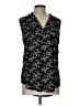 Ann Taylor LOFT Black Sleeveless Blouse Size L - photo 1