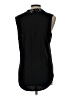 Ann Taylor LOFT Black Sleeveless Blouse Size L - photo 2