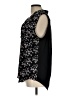 Ann Taylor LOFT Black Sleeveless Blouse Size L - photo 5