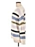Ann Taylor Factory 100% Cotton Stripes Ivory Pullover Sweater Size L - photo 5