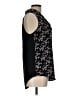 Ann Taylor LOFT Black Sleeveless Blouse Size L - photo 4