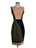 Hunter Bell Color Block Green Cocktail Dress Size S (estimated) - photo 1