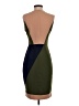 Hunter Bell Color Block Green Cocktail Dress Size S (estimated) - photo 2