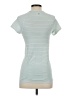 Athleta Stripes Teal Short Sleeve T-Shirt Size S - photo 2