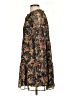 Ann Taylor LOFT 100% Polyester Print Black Casual Dress Size XS - photo 5