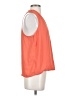 Krisa Orange Sleeveless Blouse Size S - photo 4