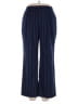 Lands' End Stripes Blue Casual Pants Size 14 (petite) - photo 1