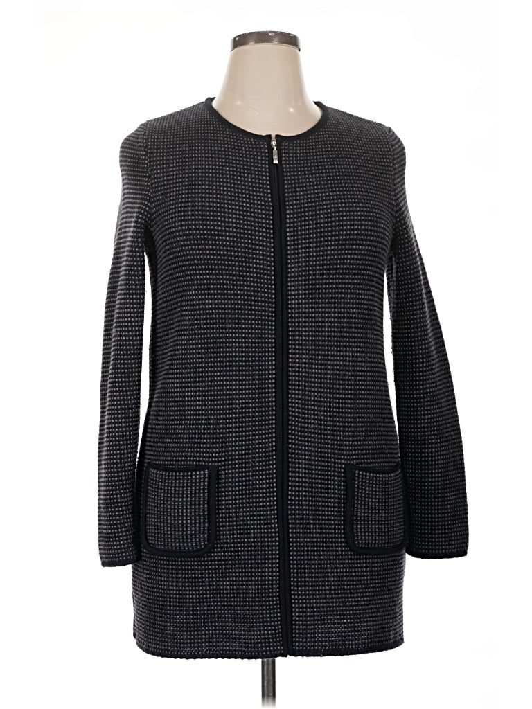 Pre-owned Saint James Coat In Gray