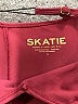 Skatie Solid Burgundy Jumpsuit Size M - photo 4