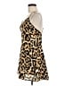 TOBI 100% Polyester Animal Print Gold Cocktail Dress Size M - photo 5