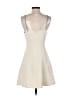 Jonathan Simkhai 100% Polyester Solid Ivory Cocktail Dress Size 6 - photo 2