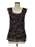 Max Studio 100% Polyester Black Sleeveless Blouse Size M - photo 1