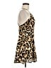 TOBI 100% Polyester Animal Print Gold Cocktail Dress Size M - photo 4