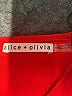 Alice + Olivia 100% Polyester Solid Red Cocktail Dress Size 6 - photo 7