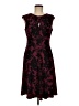 Wisp Burgundy Cocktail Dress Size 8 - photo 1