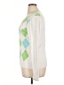 Lilly Pulitzer 100% Cotton Argyle White Pullover Sweater Size XL - photo 5