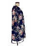 Lulus 100% Polyester Floral Blue Casual Dress Size L - photo 4